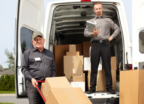 Business packing and transport for commercial moves in Catford