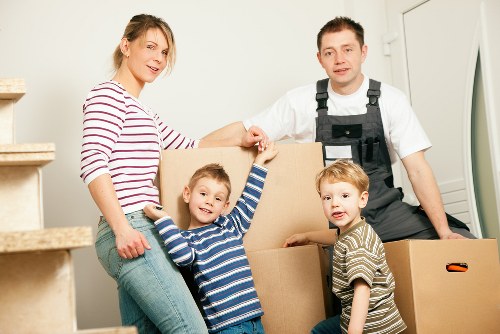 Local removal team helping with a Catford apartment move