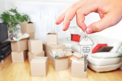 Office removals and commercial moves by van