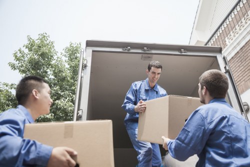 Professional moving team providing Catford removal services