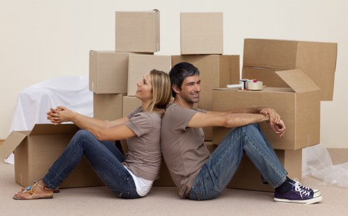Professional movers planning a local Catford relocation