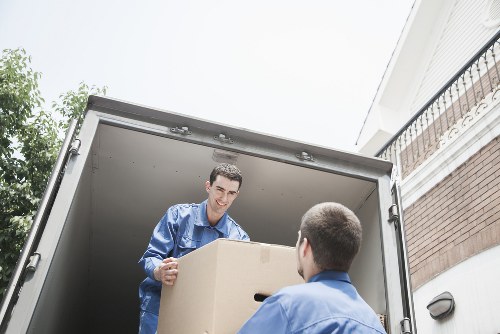 House removal in Catford near flats and terraced homes