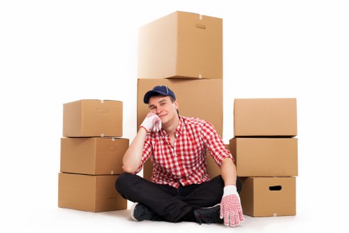 Local man and van helping with a flat move in Catford